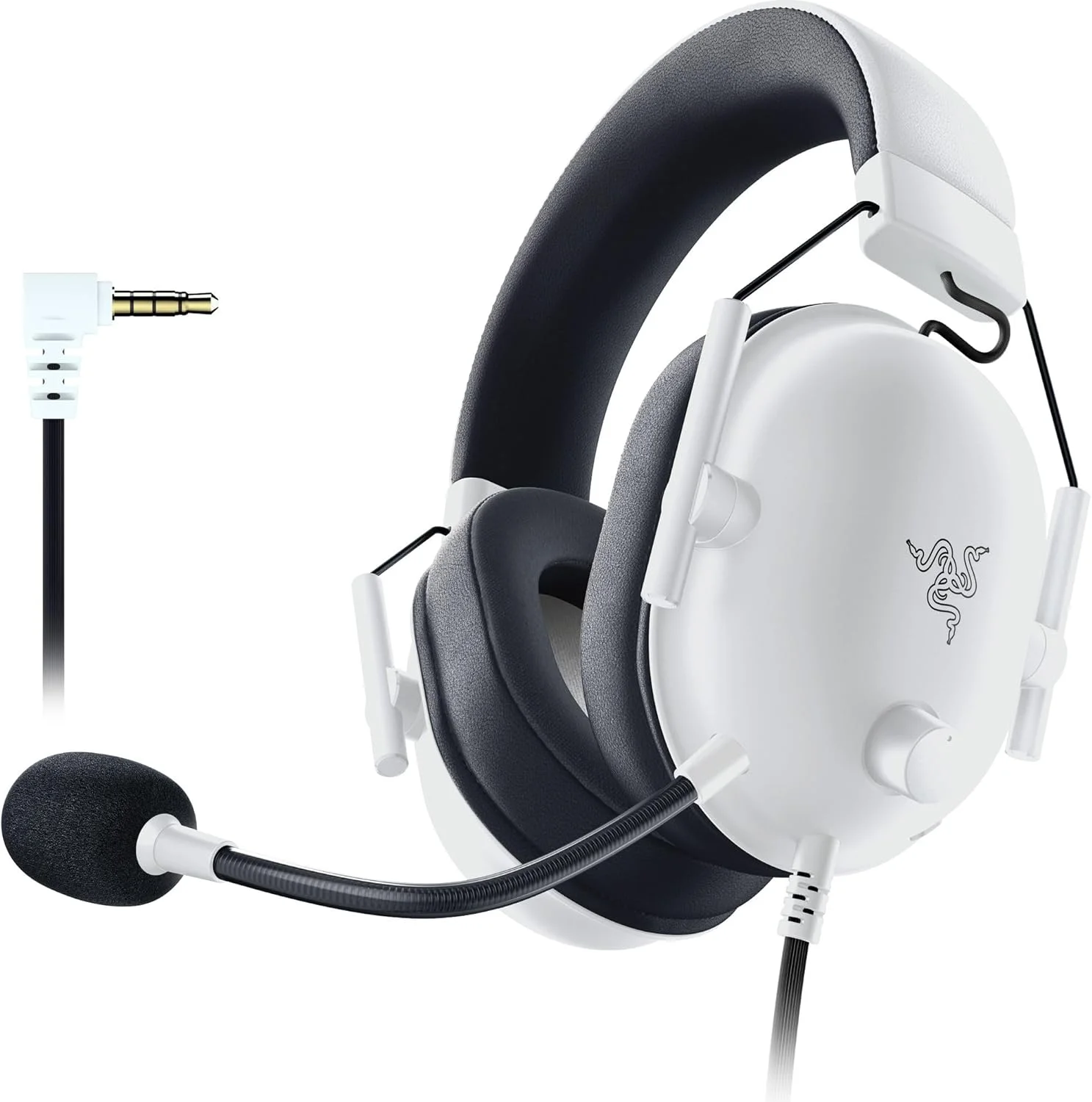Headset Razer BlackShark V2 X Gaming PC 3.5mm Blanco