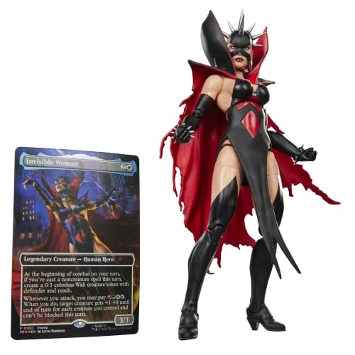 Figura de acción Marvel Legends Series Magic: The Gathering Malice (Sue Storm) 6 pulgadas