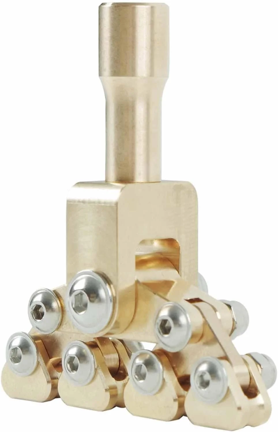 Cabezal prensa de trastes Colaxi Fret Press-01, cobre y acero inoxidable