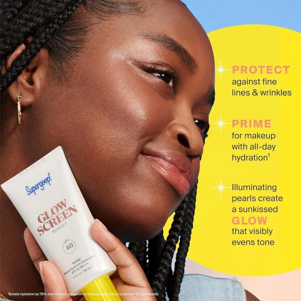 Supergoop! Glowscreen SPF 40 + Protector Solar con Color de Amplio Espectro - 50ml
