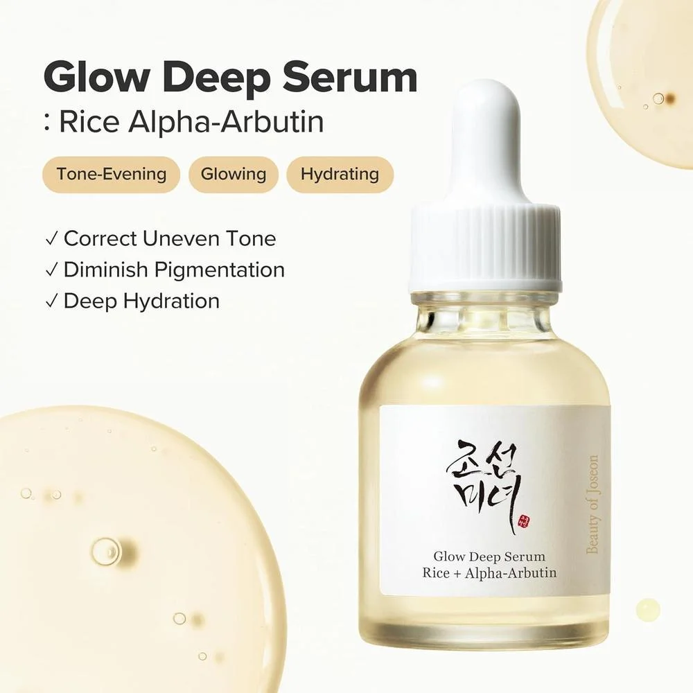 Beauty of Joseon Glow Deep Sérum 68% Agua de Arroz + Alfa-Arbutina 30ml