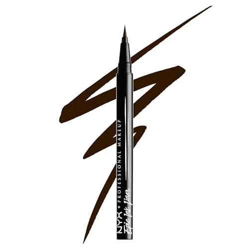 Delineador Líquido Epic Ink Liner Marrón Mate Waterproof NYX Professional Makeup