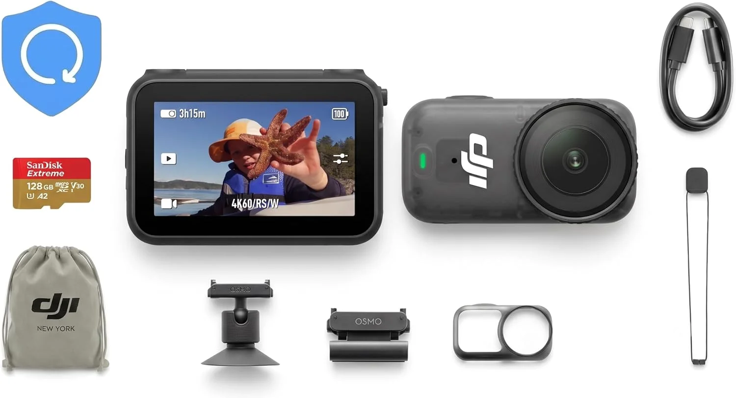 Cámara de Acción DJI Osmo Nano Standard Combo 128GB 4K