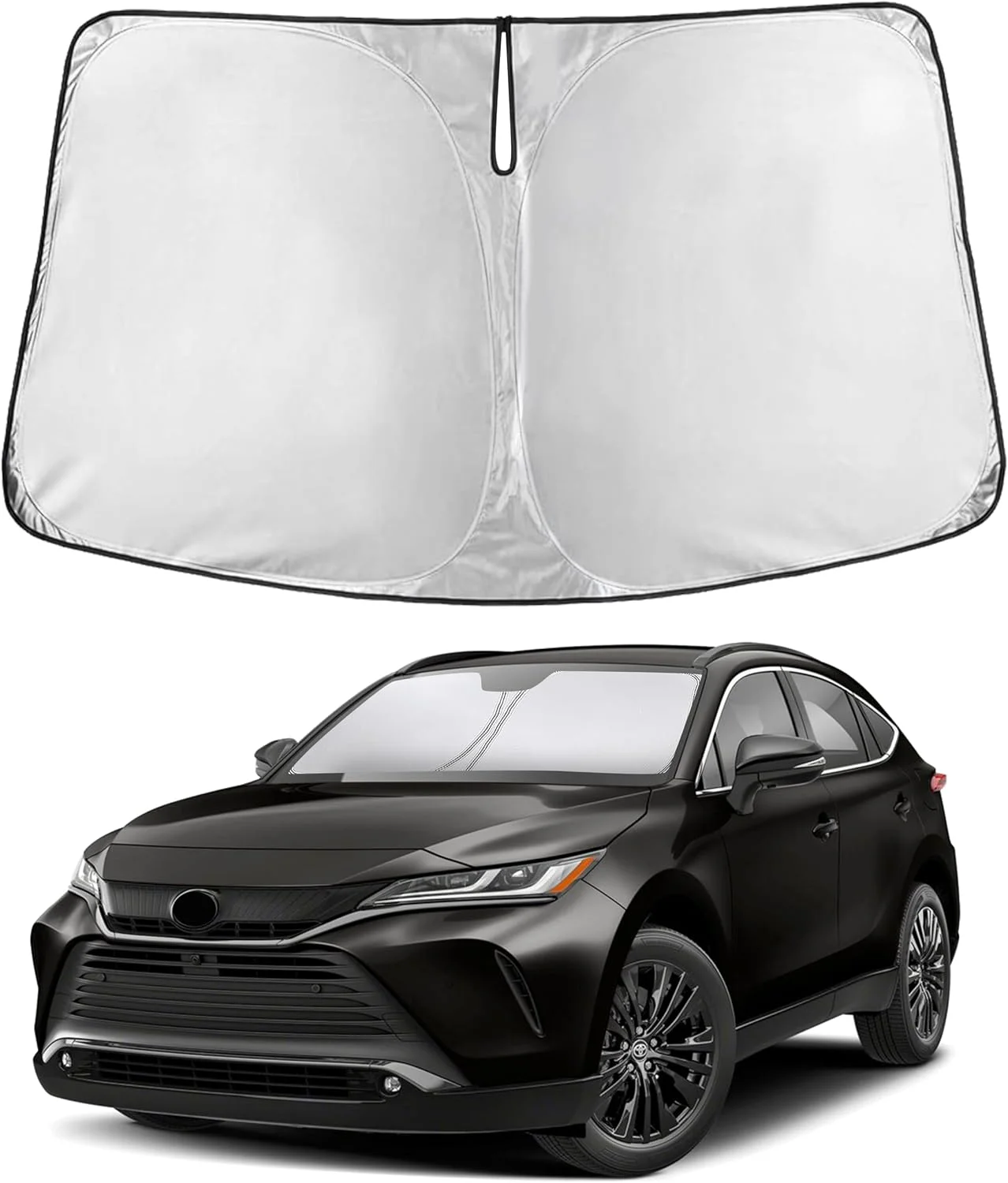Parasol para parabrisas EcoNour compatible con Toyota Venza 2021-2024