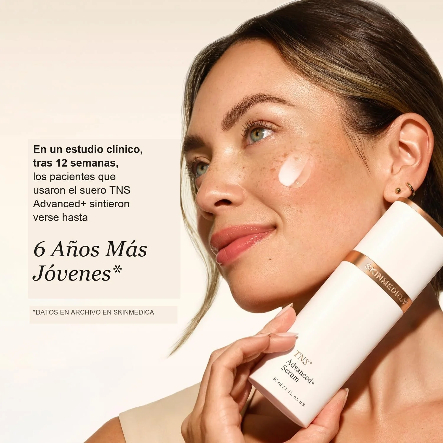 SkinMedica TNS Advanced+ - Suero Facial Multipéptido Antiedad (28.4 ml)