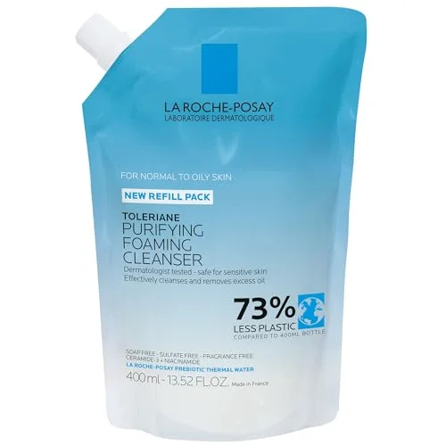 Limpiador Facial Espumante La Roche-Posay Toleriane Purifying con Niacinamida