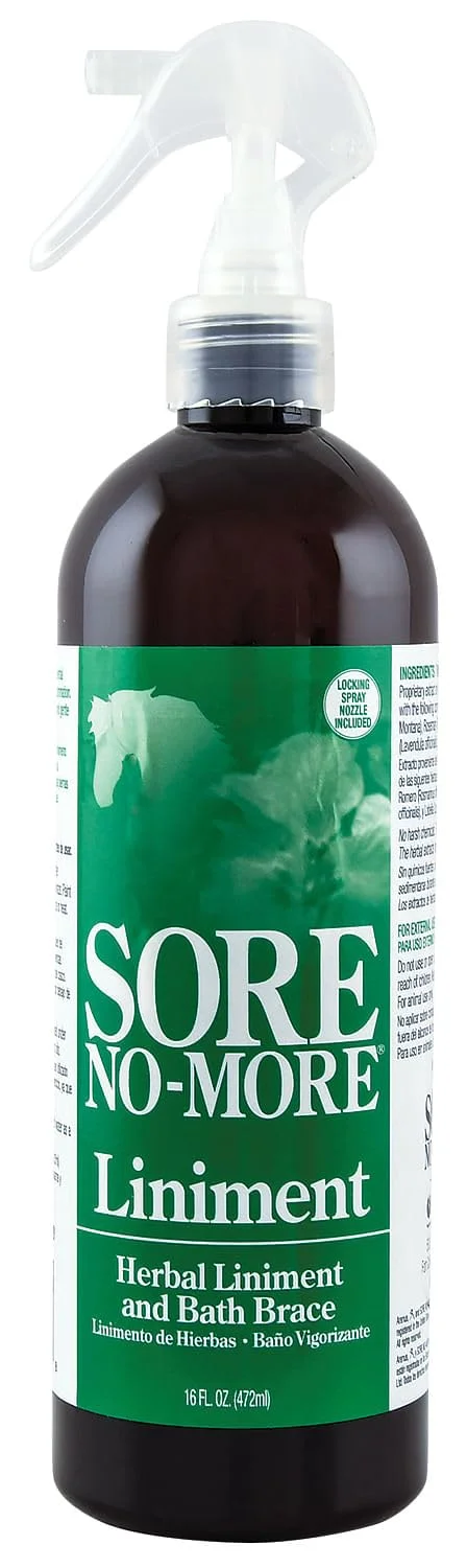 Sore No More Liniment Bottle with Sprayer (16-Ounce)