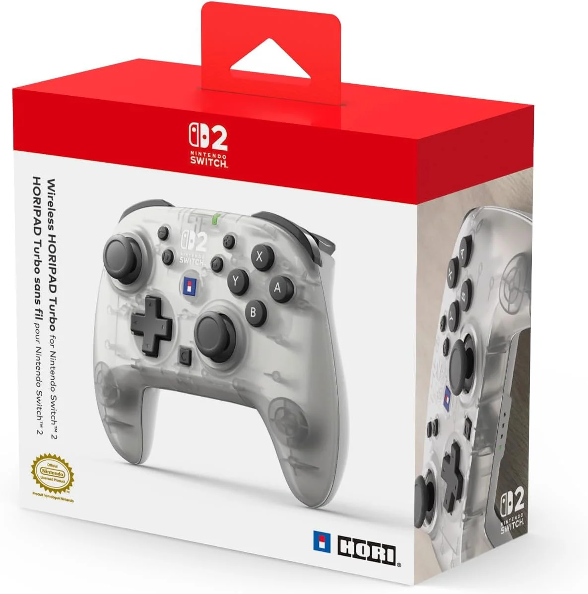 Mando inalámbrico HORI HORIPAD Turbo Frost para Nintendo Switch 2