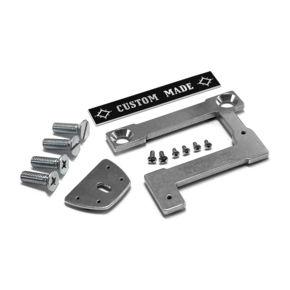 Kit adaptador Vibramate V7-335-G para guitarra Gibson plateado