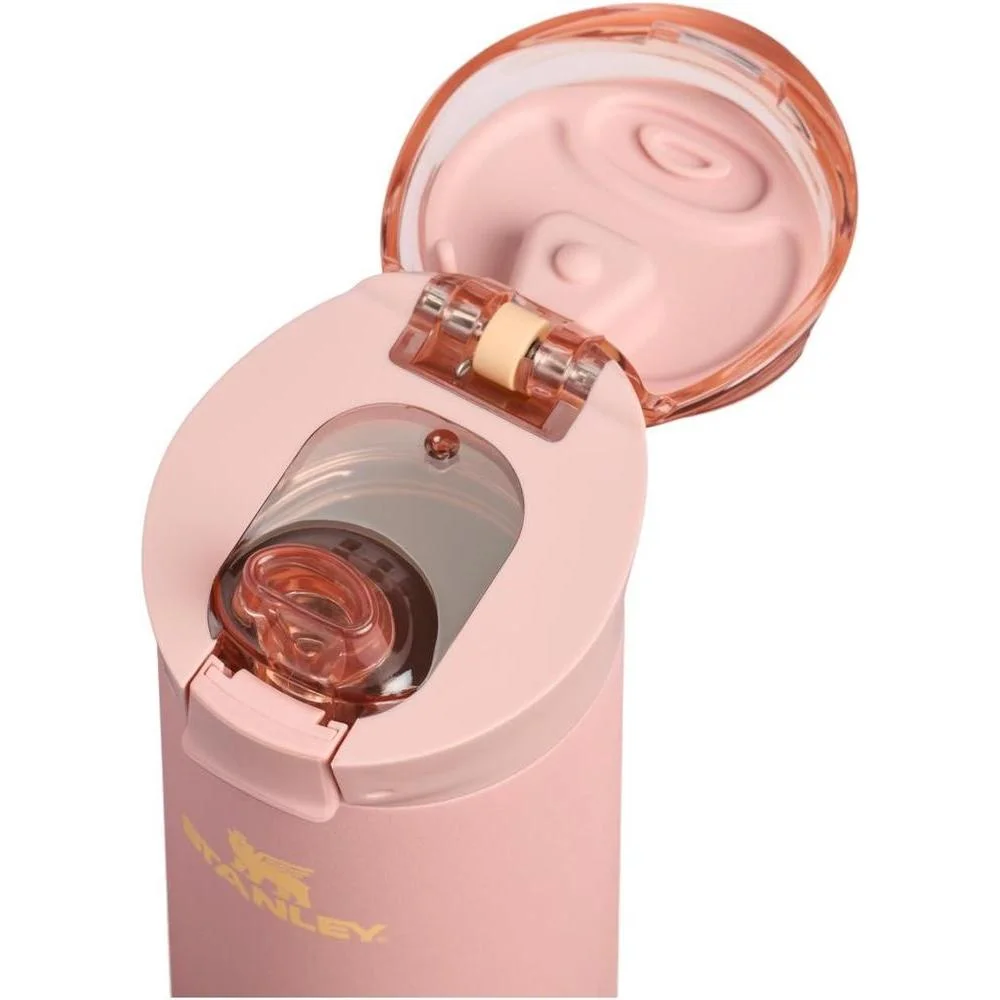 STANLEY Flowstate - Botella de agua a prueba de fugas con correa, tapa de bloqueo, acero inoxidable sin BPA