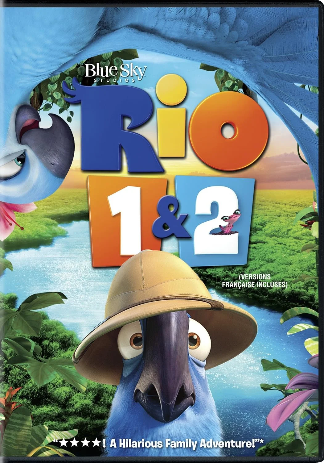 DVD Doble Película Rio 1 & 2