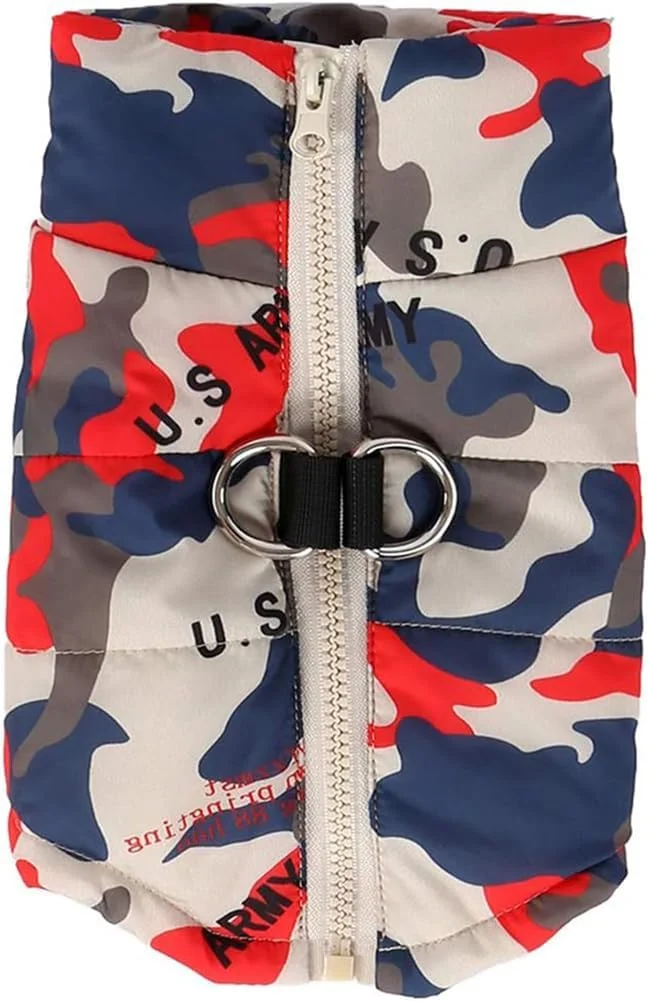 Chaleco impermeable para perros pequeños Marupet camuflaje talla XL