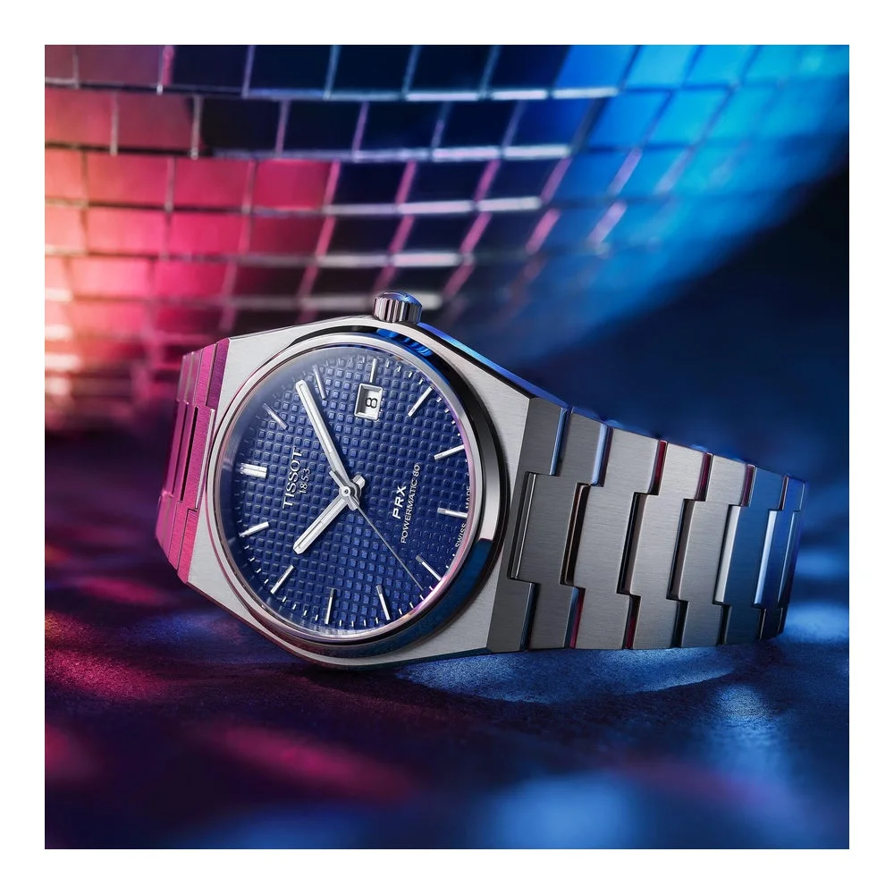 Tissot PRX Powermatic 80 Automatic - Esfera Azul - 40mm