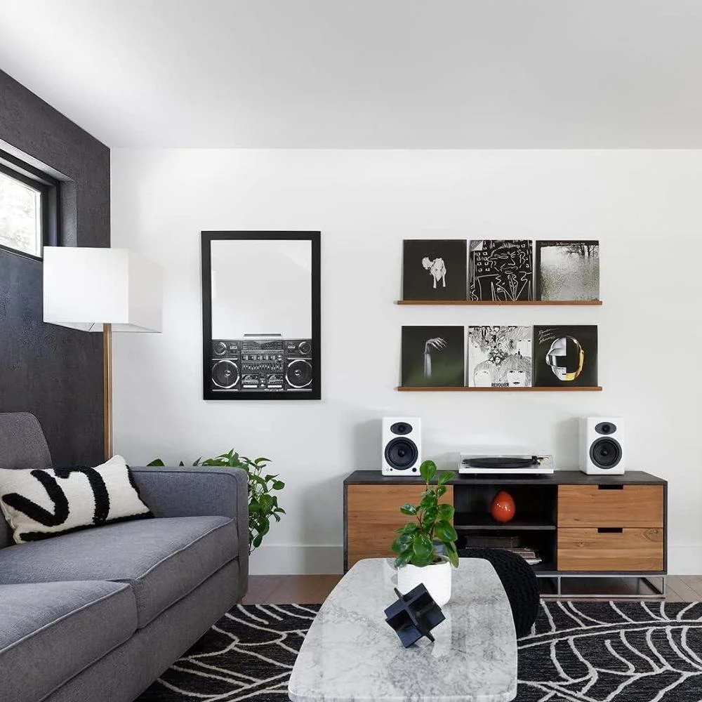 Bocinas de Estantería Amplificadas Audioengine A5+ para Música, Juegos, Turntables y Teatro en Casa