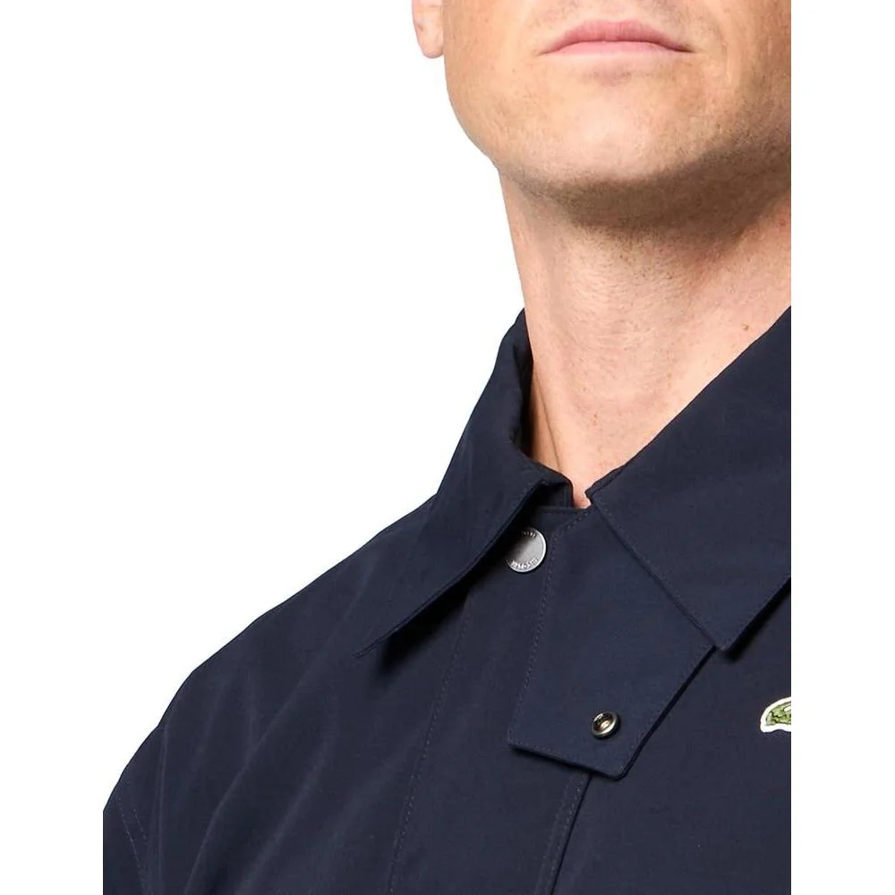 Chaqueta Parka Ligera Lacoste para Hombre con Bolsillos y Cocodrilo Bordado en el Pecho