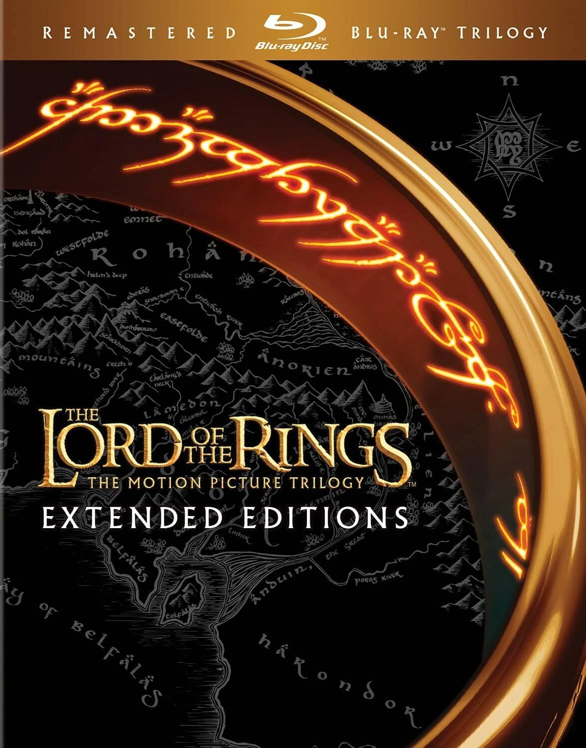 Blu-ray El Señor de los Anillos Trilogía Extendida Remasterizado