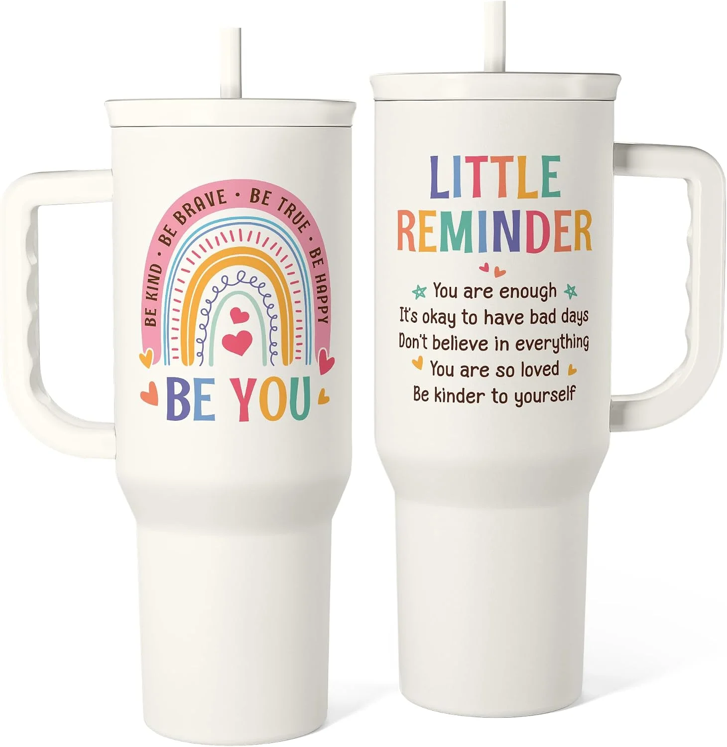 Vaso térmico Sandjest con asa 40 oz acero inoxidable
