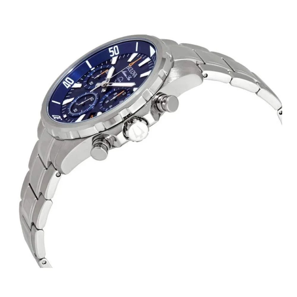 Bulova 96B256 Marine Star Cronógrafo - Esfera Azul 43mm