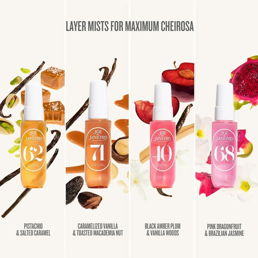 SOL DE JANEIRO Spritz & Shine Cheirosa Set de Bruma Perfumada