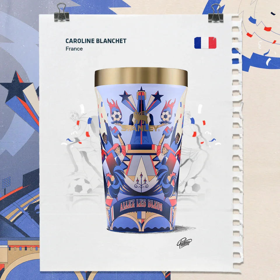 The Fútbol Artist Collection Everyday Tumbler France | 16 OZ