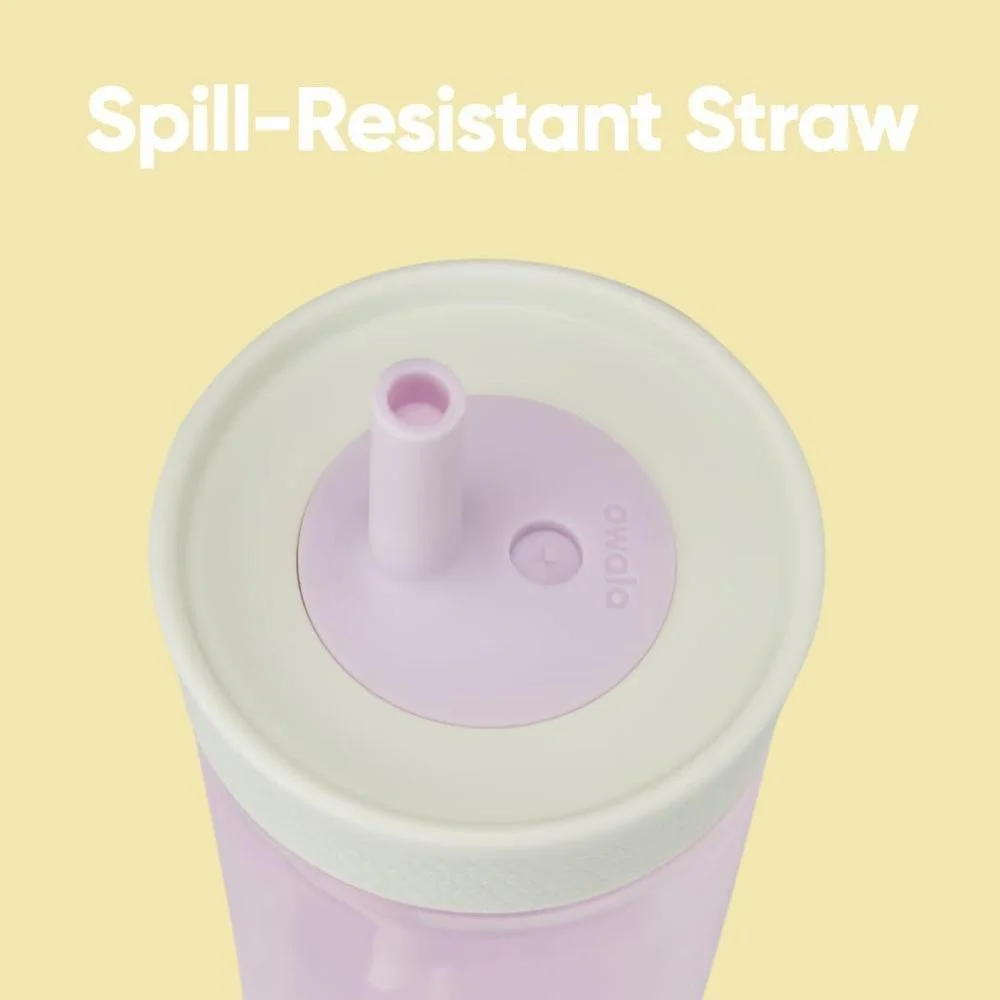 Botella plástica libre de BPA para niños con pajilla resistente a derrames, fácil de limpiar, ideal para viajes, apta para lavavajillas