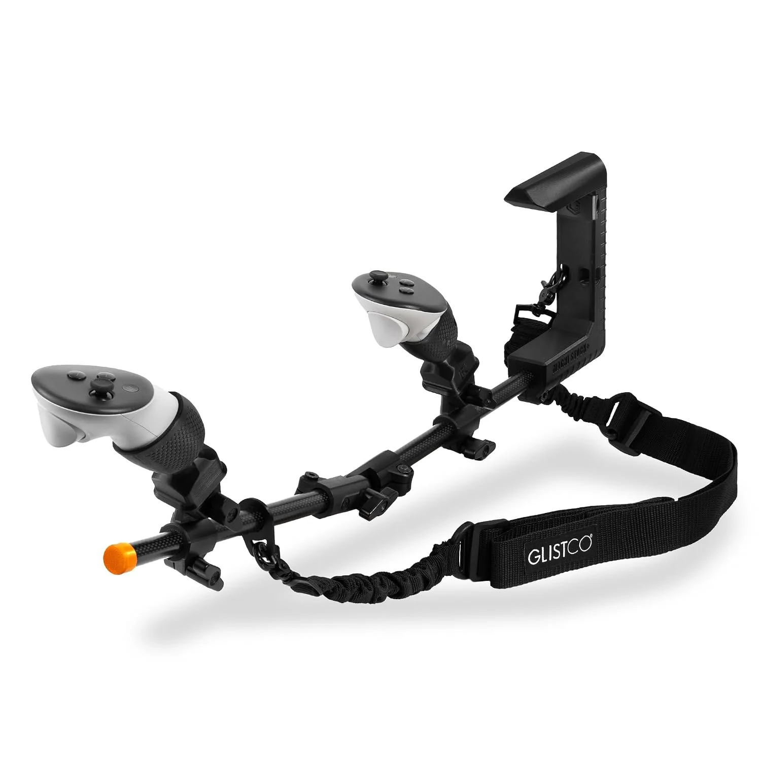 Adaptador de Stock VR Glistco Magni Stock+ para Meta Quest 3, 3S y Pro Fibra de Carbono