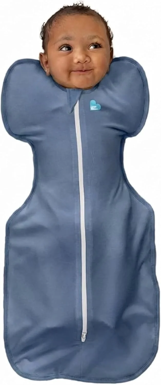 Love to Dream Swaddle Up, Baby Sleep Sack | 1.0 TOG, 5-8.5 lbs, Denim