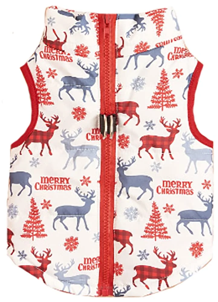 Chaleco Impermeable MaruPet para Perros Pequeños y Medianos Multicolor