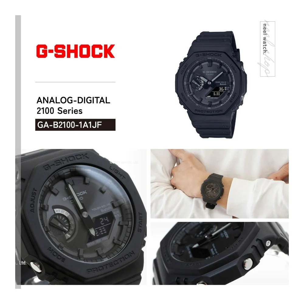 Reloj Casio G-Shock GA-B2100 Bluetooth Solar - Negro - 48.5mm