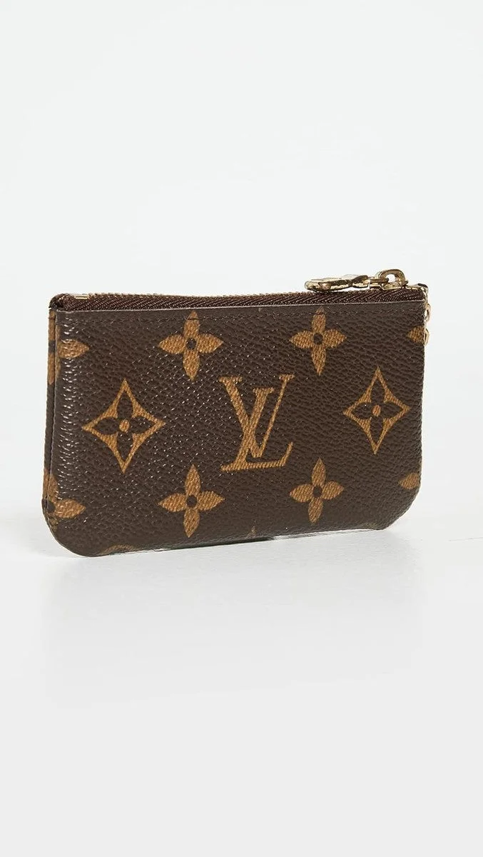 Original Louis Vuitton Women's Pre-Loved Pochette Cles, Monogram, Brown, One Size