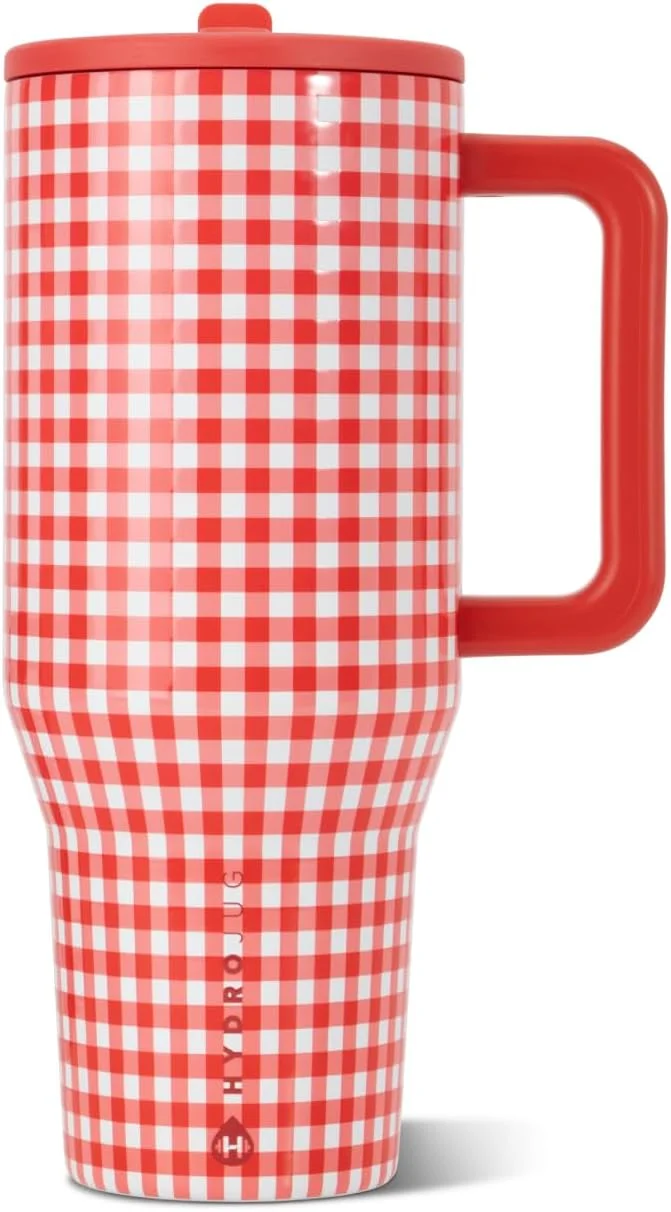 Vaso Hydrojug Traveler 32oz con aislamiento, asa y popote