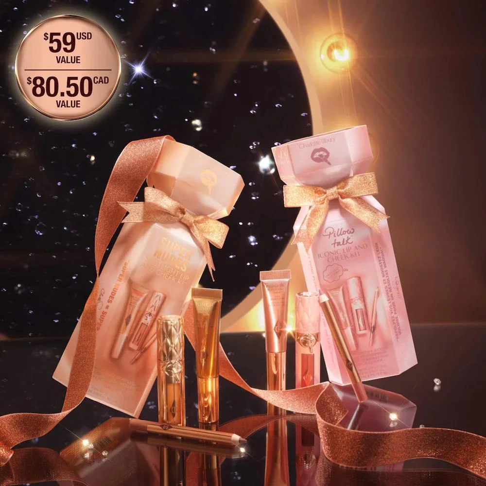 Set de Regalo Trío de Maquillaje para Labios y Mejillas