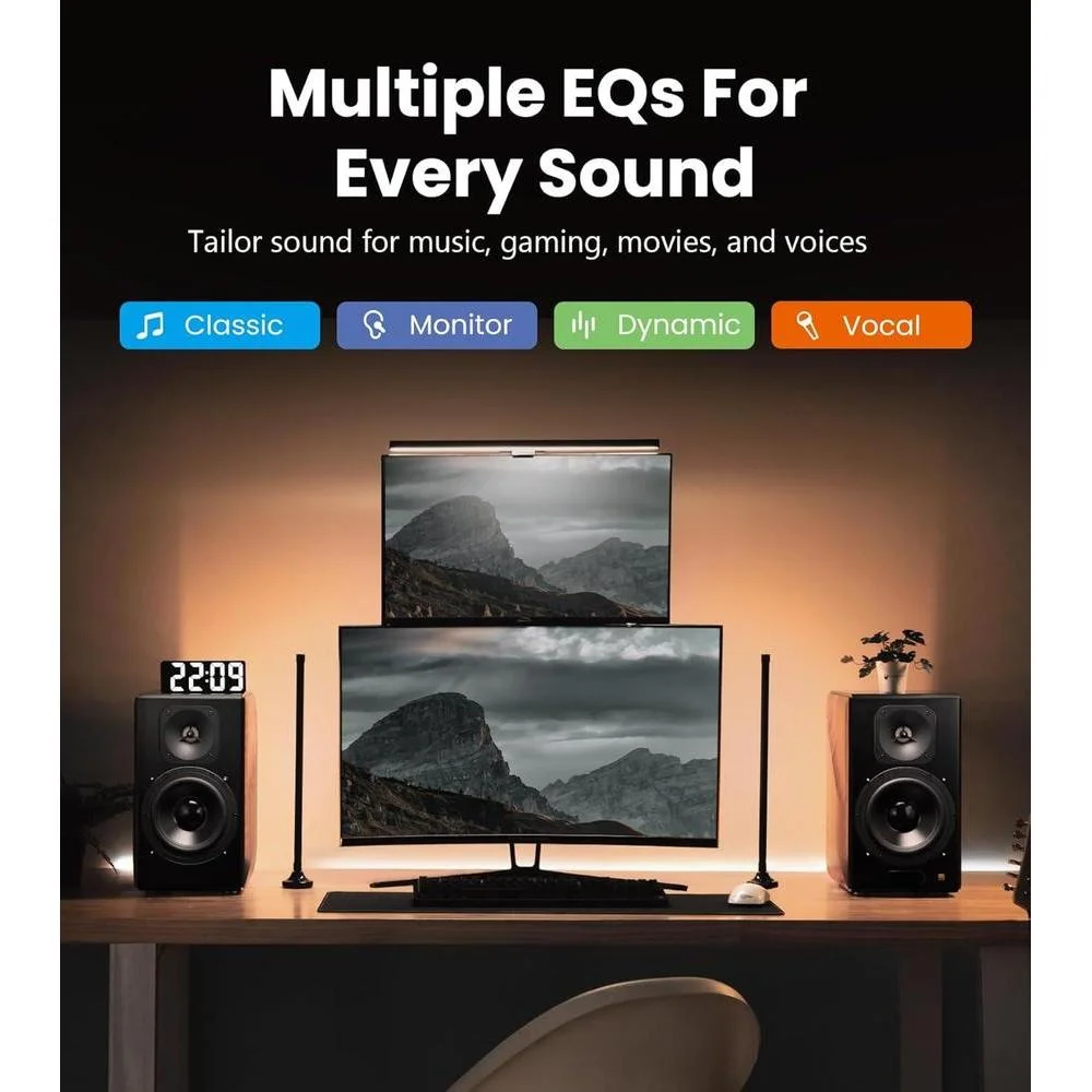 Edifier S3000MKII Altavoces audiófilos de alta resolución, 256 W RMS, aptX HD Bluetooth, inalámbrico, agudos planares