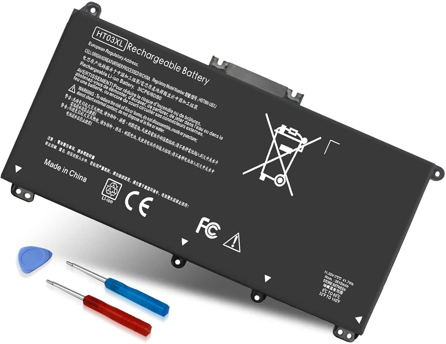 Batería HT03XL para HP Pavilion 15-CS 15-DA 15-DB 15-DW