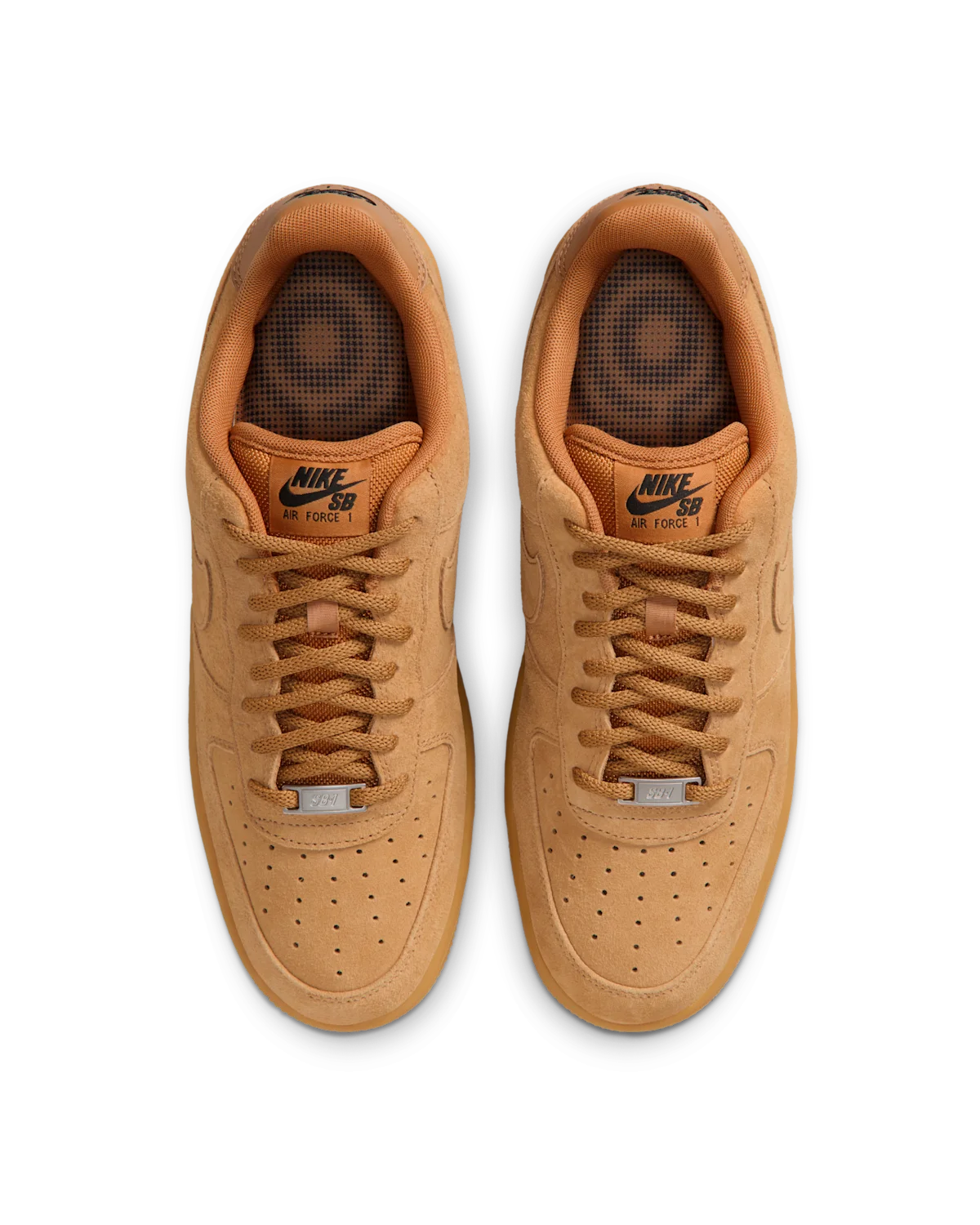 Nike SB Air Force 1 Low Flax and Black