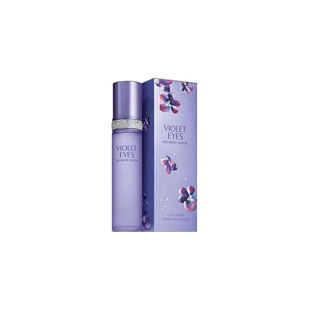 Elizabeth Taylor Violet Eyes, eau de parfum en aerosol, fragancia femenina seductora de larga duración
