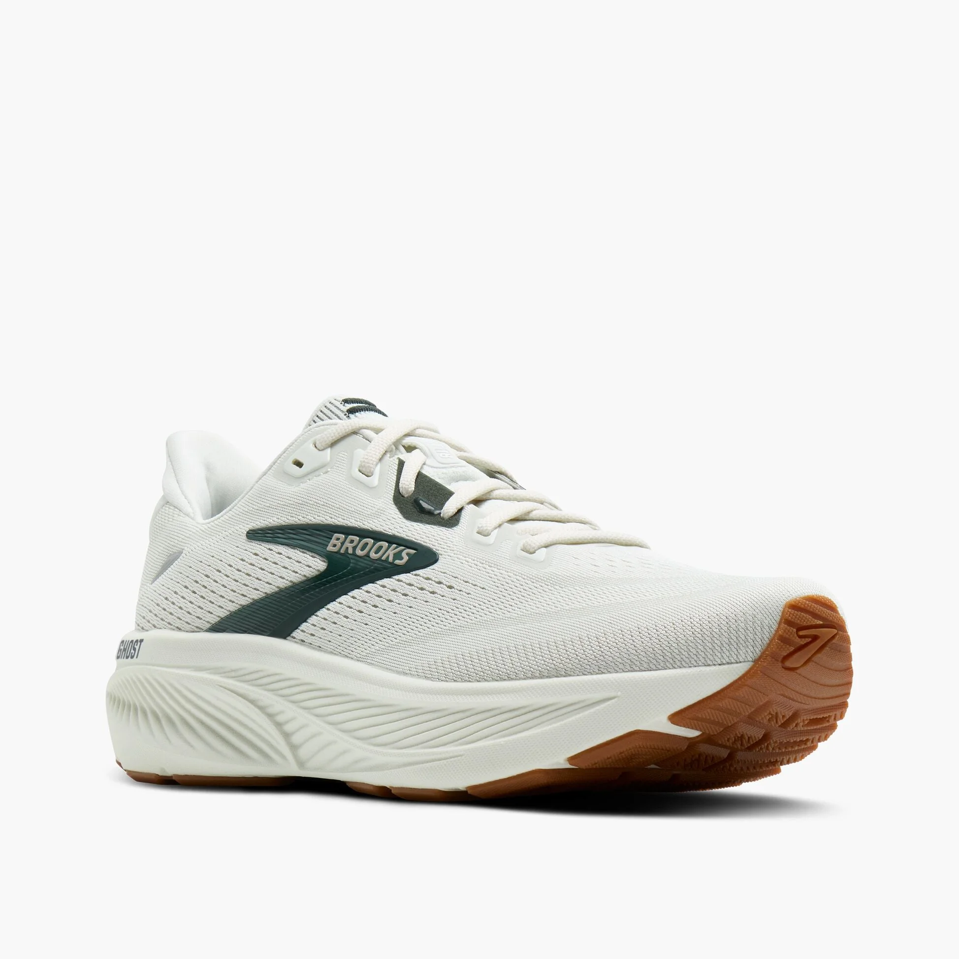 Brooks Ghost 18 Grey Spruce Tan