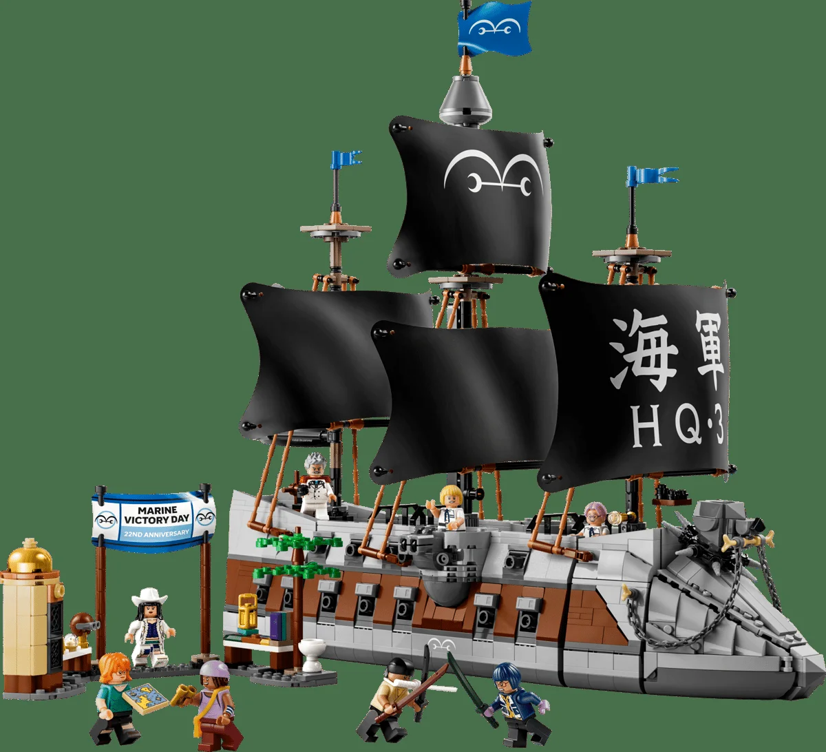 Pre venta LEGO Barco de la Marina de Garp