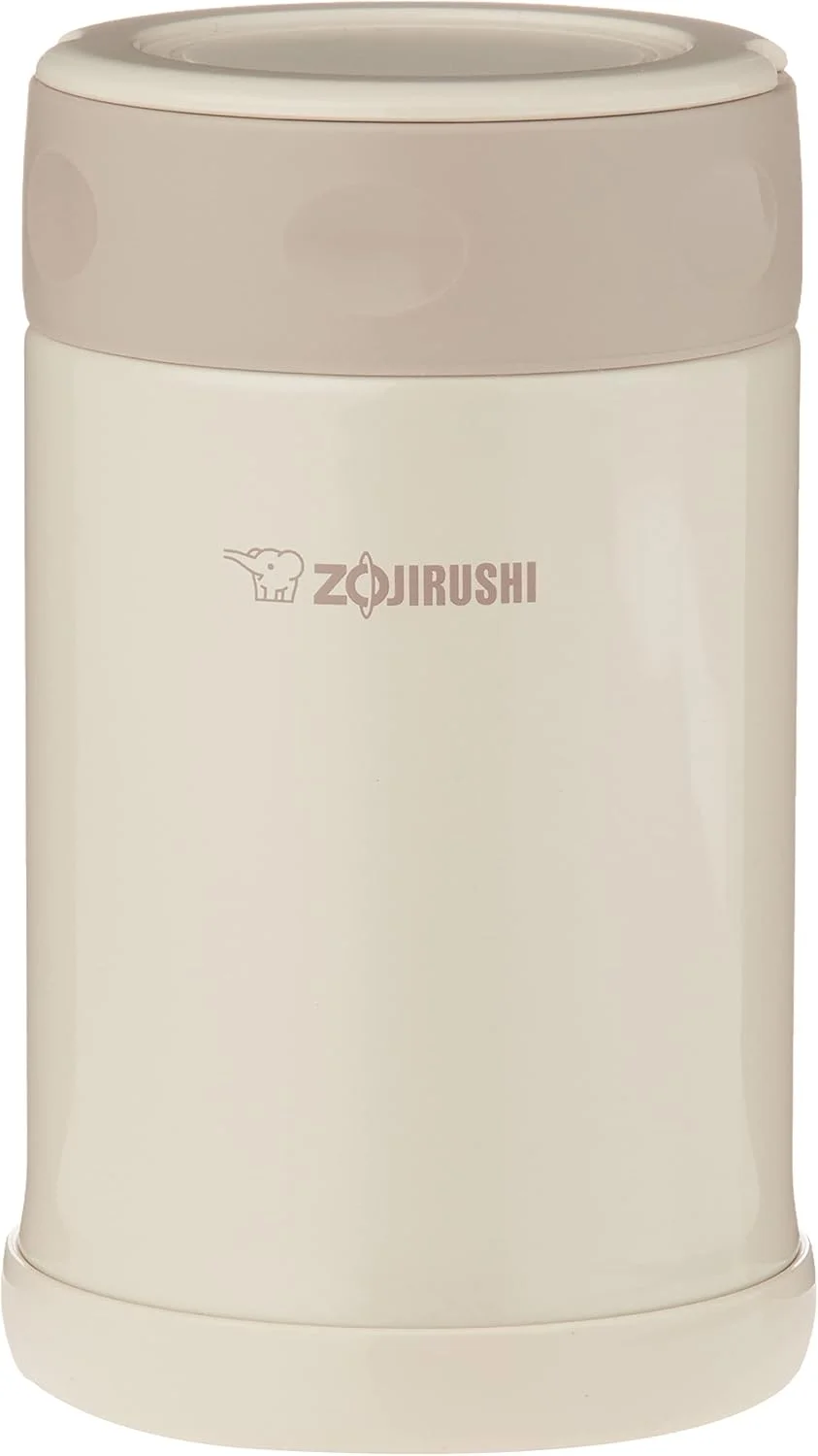 Recipiente térmico Zojirushi acero inoxidable tamaño mediano crema
