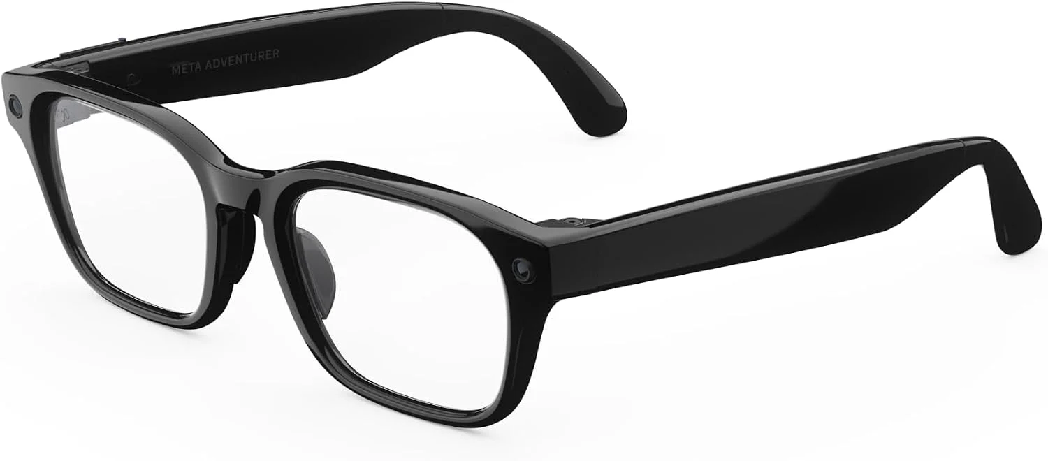 Meta Adventurer - Black / Grey Polarized — Lentes AI con cámara y audio