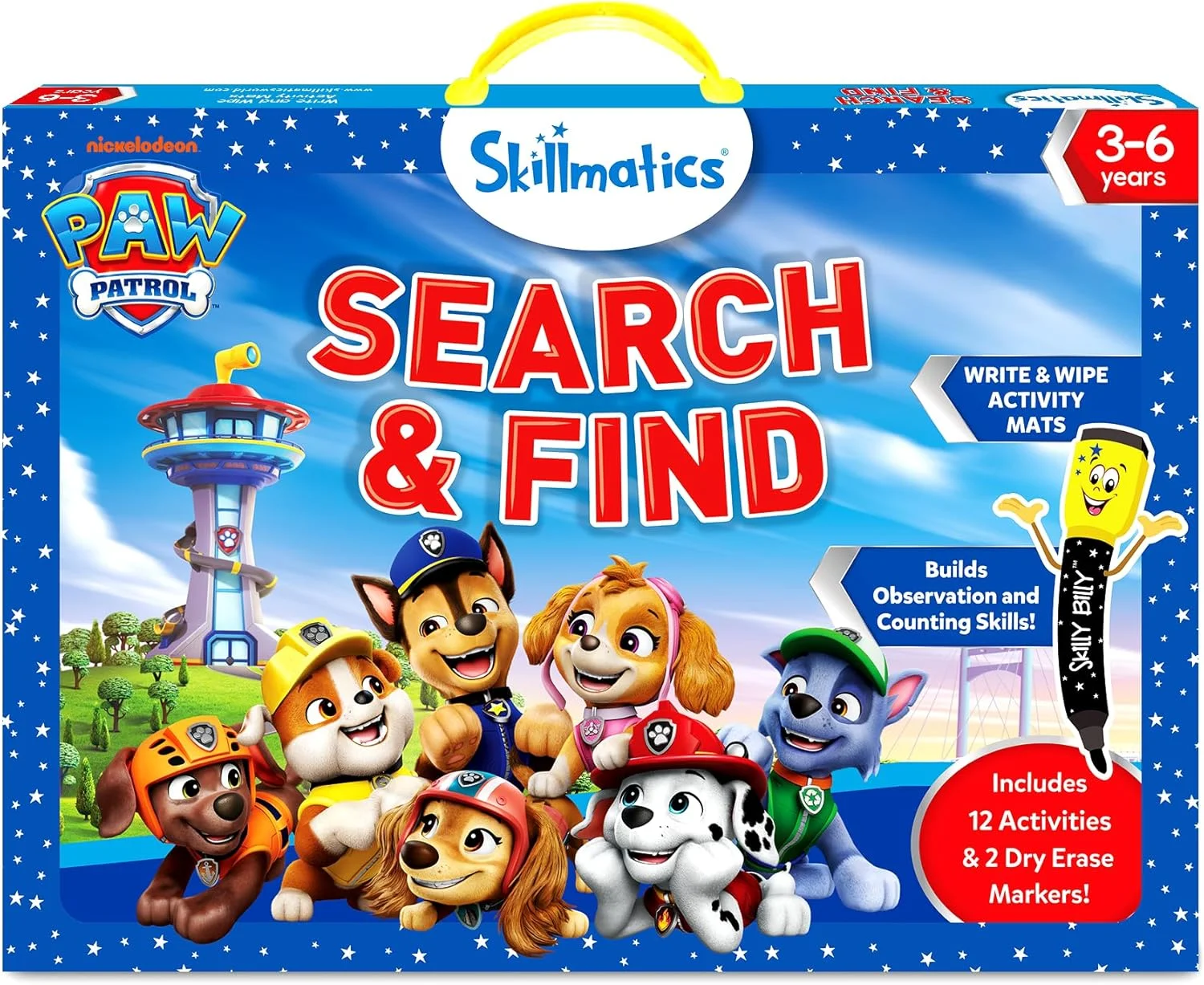 Tapete de actividades Search and Find PAW Patrol Skillmatics