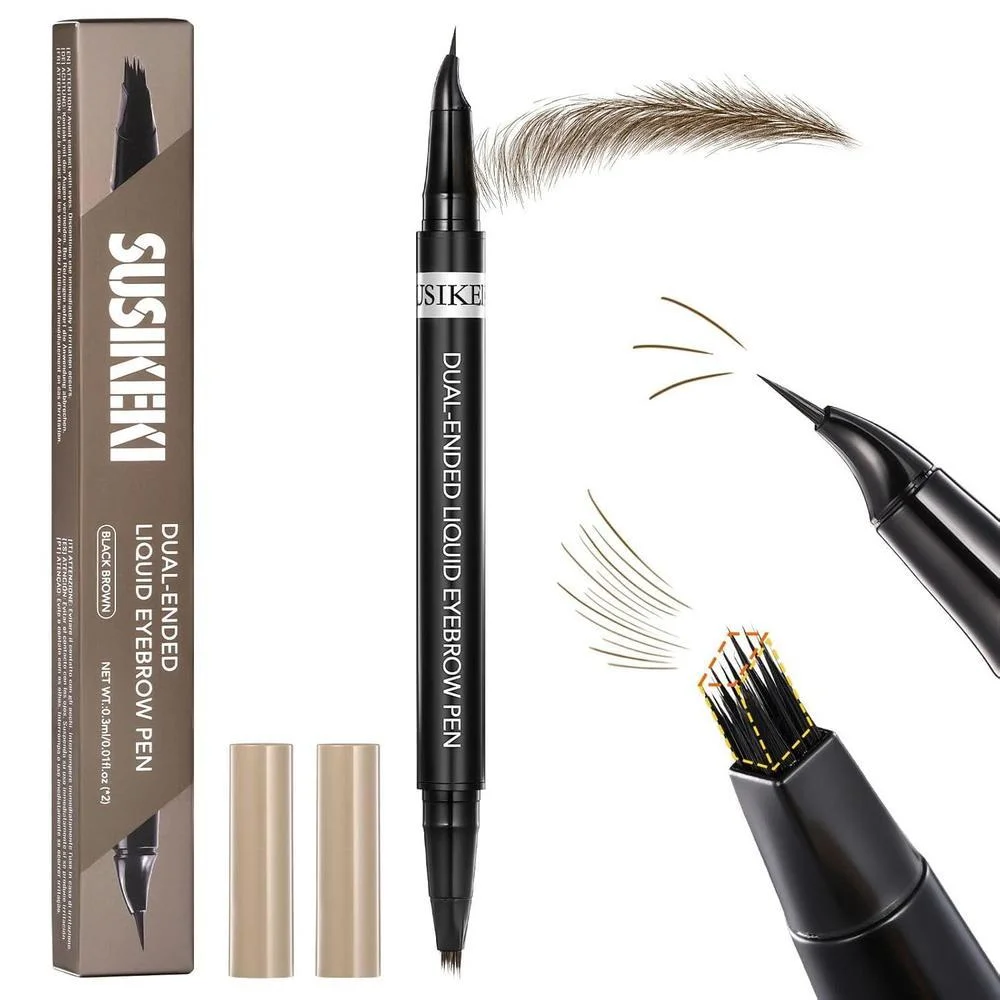 Lápiz de Cejas Doble Punta 4D Brow-Fection
