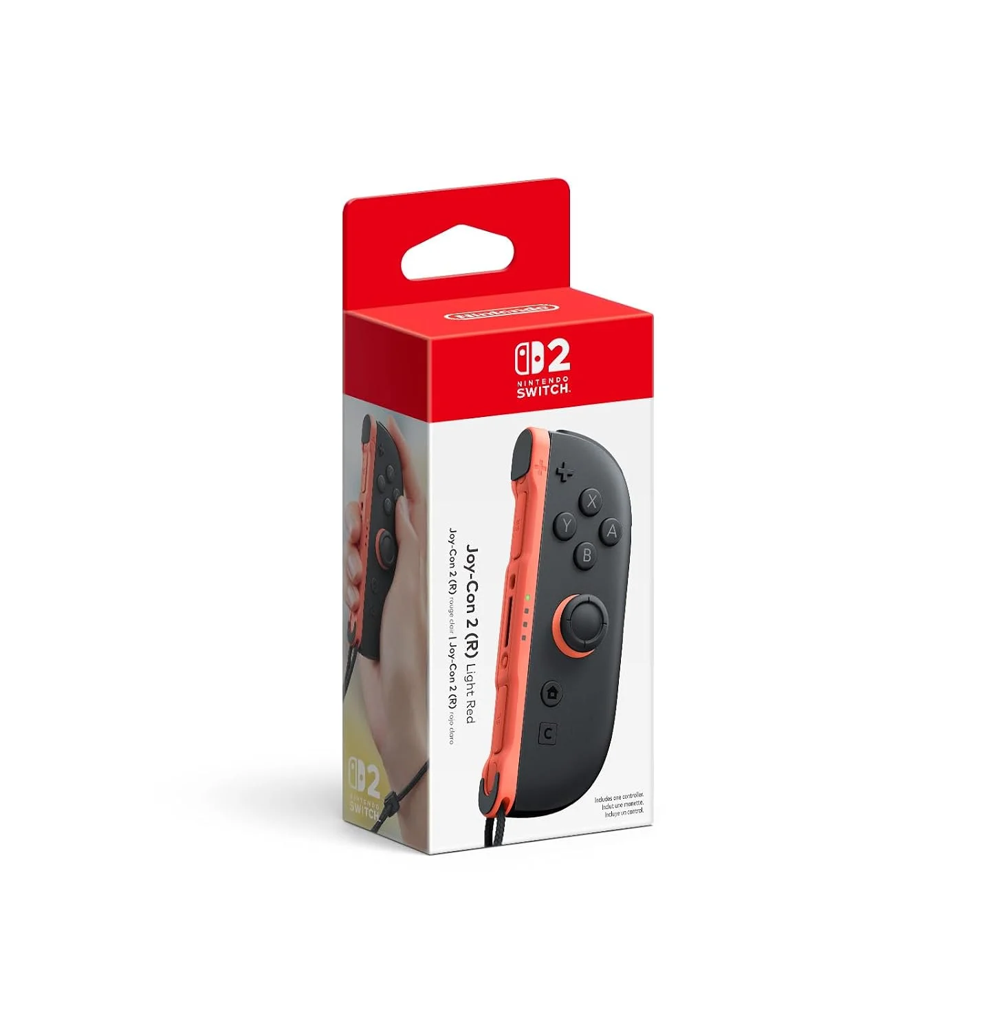 Control Joy-Con 2 (R) Nintendo Switch 2 Rojo Claro