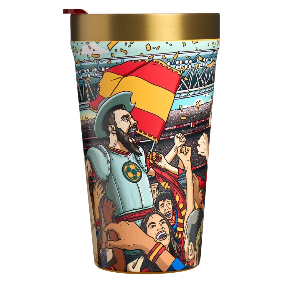 The Fútbol Artist Collection Everyday Tumbler Spain | 16 OZ