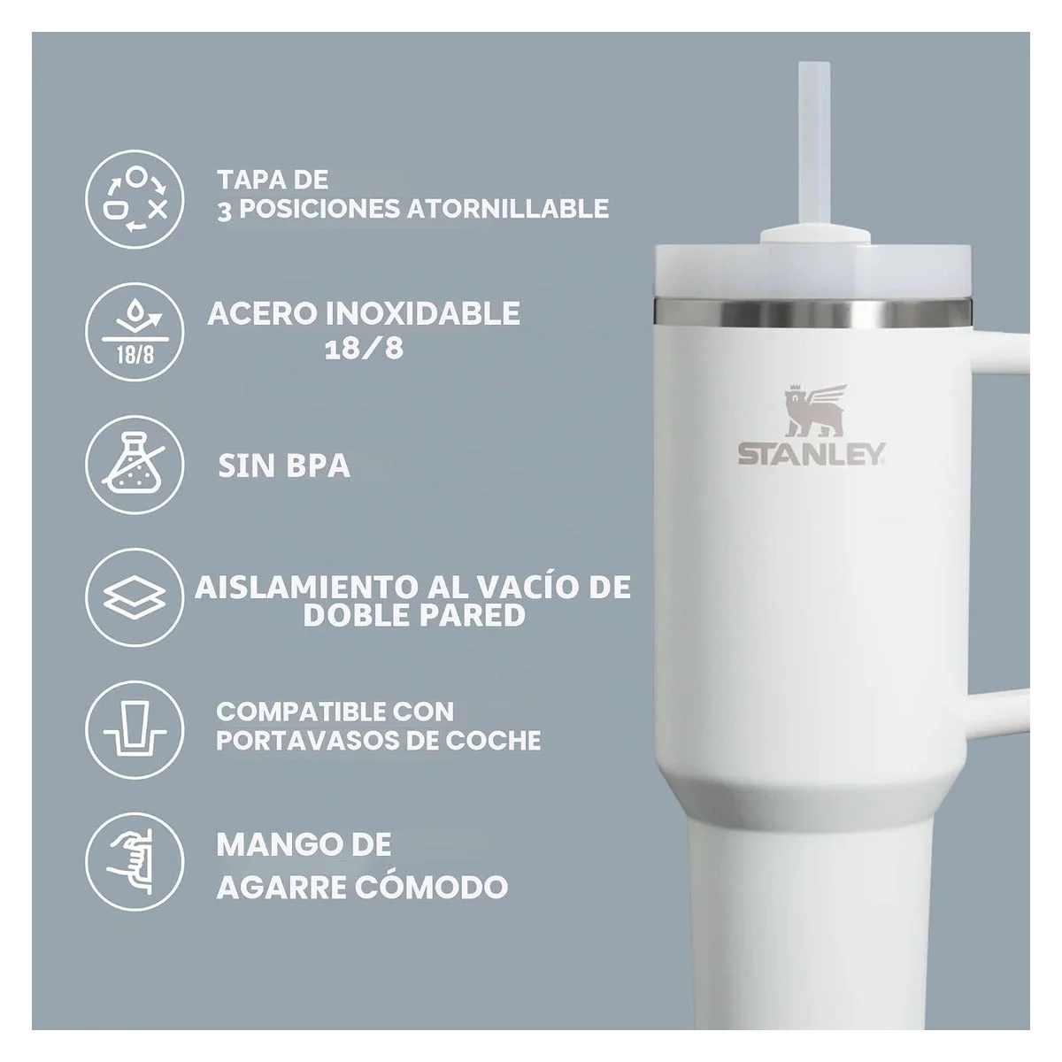 Stanley Quencher H2.0 FlowState - Chili