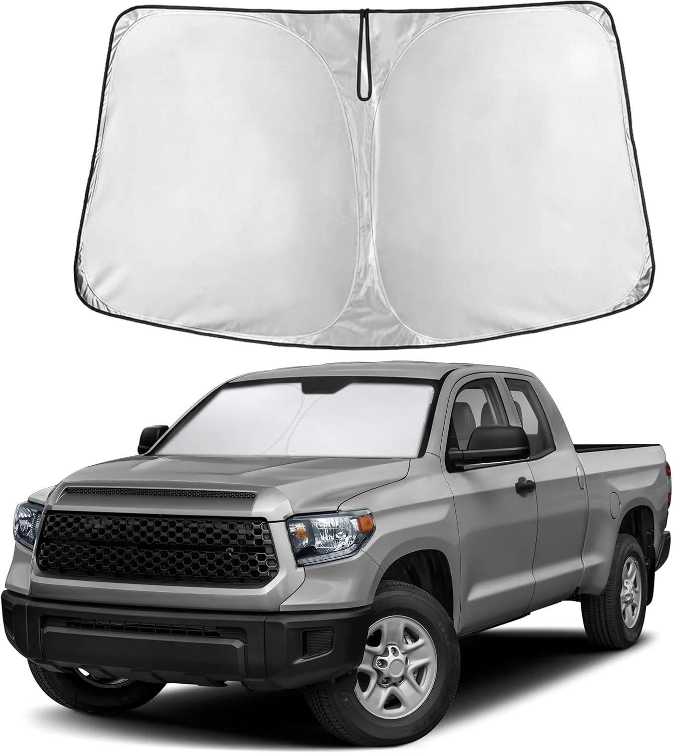 Parasol para parabrisas EcoNour compatible con Toyota Tundra 2022-2026