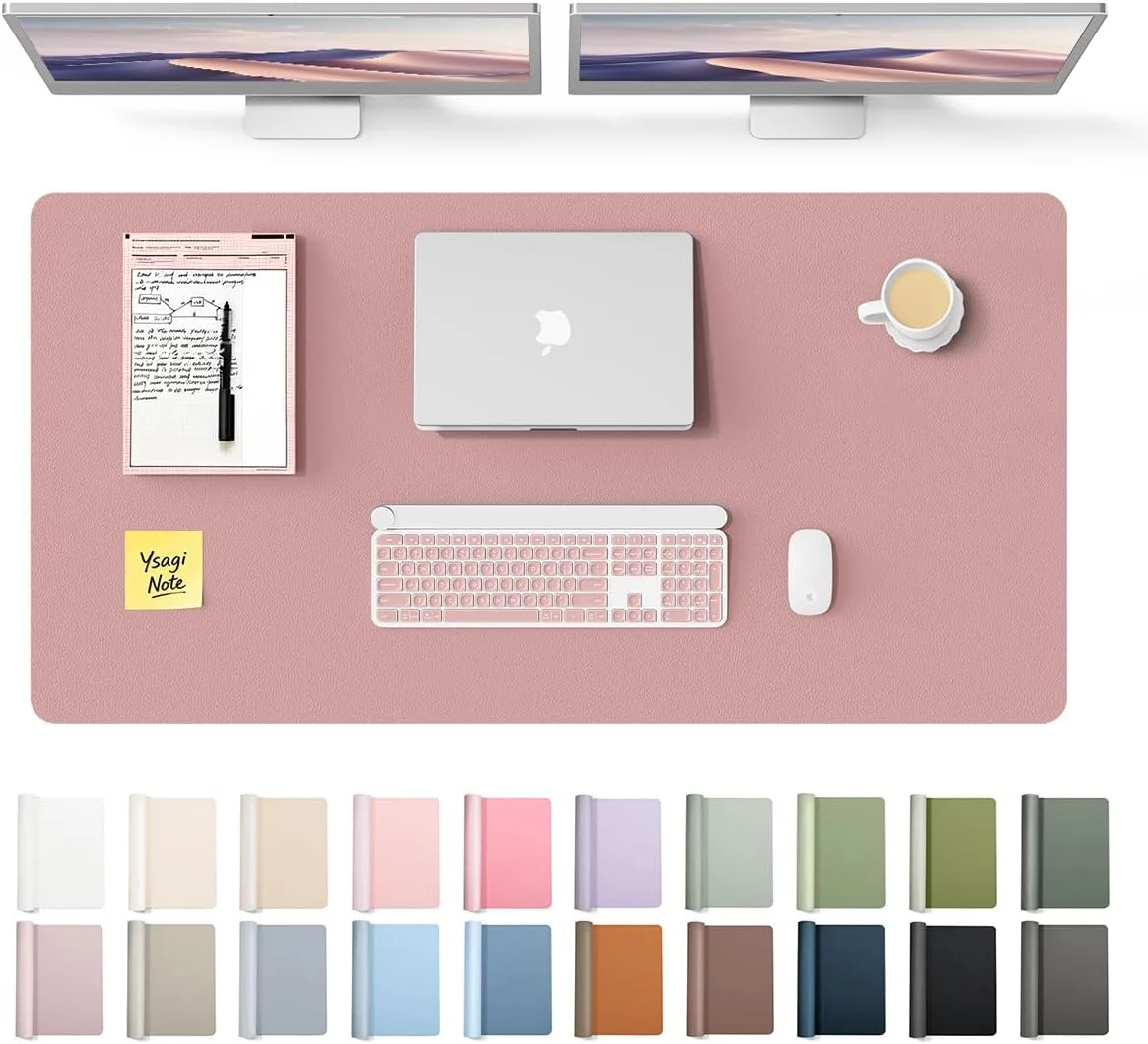 Mouse pad Ysagi Leather Desk Protector grande 120 x 60 cm Malva