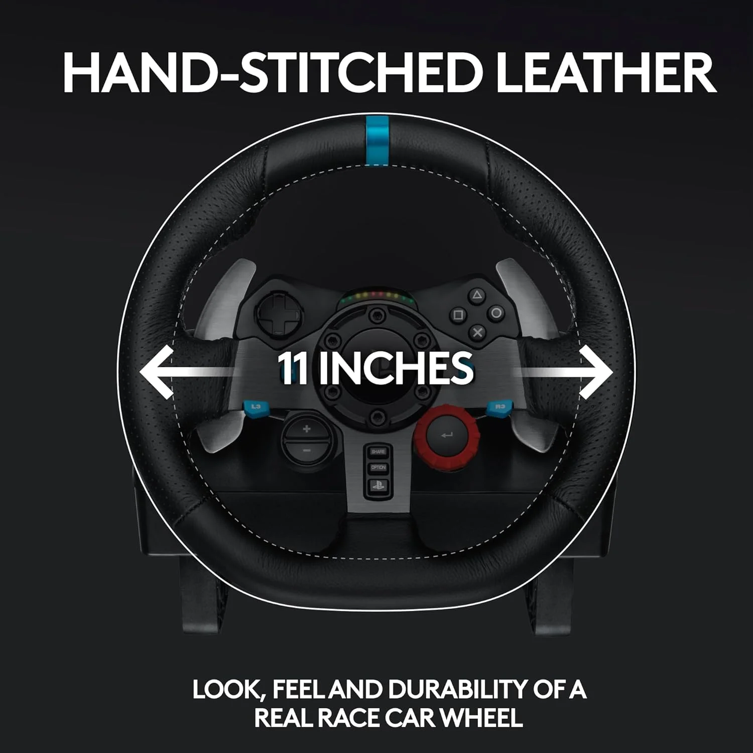 Logitech G29 Driving Force - Volante y pedales (PS5/PS4/PC)