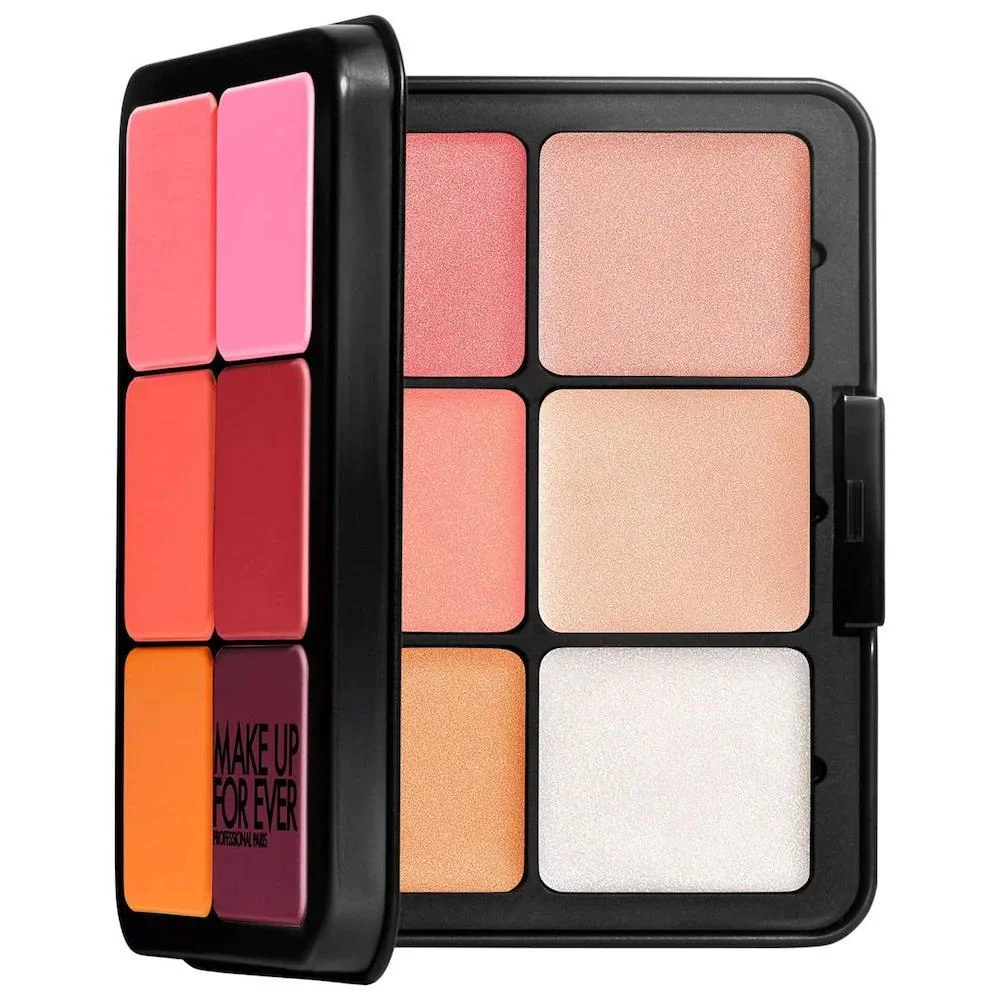 HD Skin Blush & Glow Paleta Facial en Crema de Larga Duración