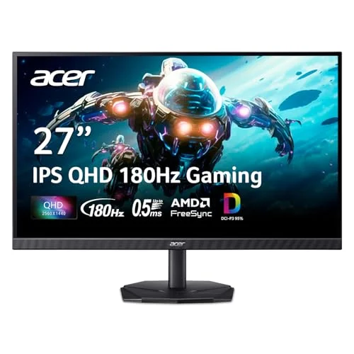 Monitor Acer Nitro 27 pulgadas QHD 2560x1440 IPS 180Hz KG271U